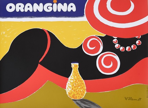 Bernard villemot orangina - villemot,