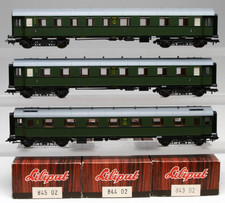 3 Liliput Schnellzugwagen