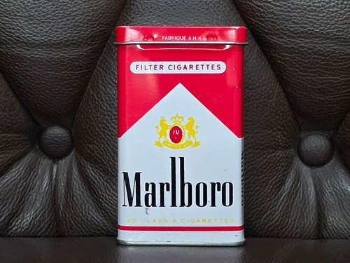 Vintage marlboro blechdose - marlboro,