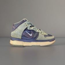 Nike Sneaker Dunk High Up Olive Braun Schwarz Grau·Gr 42· Damen Retro Basketball