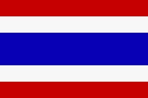 Aufkleber thailand flagge - aufkleber,