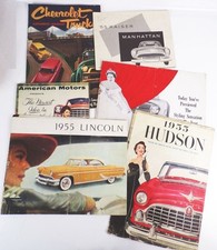 Konvolut Prospekte US Cars