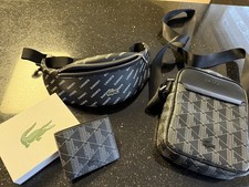 Lacoste The Blend Tasche Set Gürteltasche Geldbörse Umhängetasche 