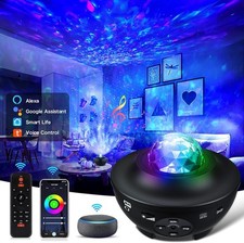 LED Sternenhimmel Projektor WLAN Galaxy Nachtlicht Bluetooth Musikplayer