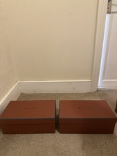 Original Loro Piana 2 leere Schuhkartons SET