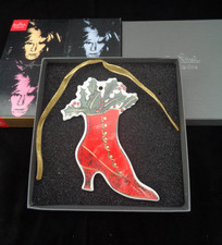 Andy Warhol für Rosenthal, roter Schuh, Porzellan Pop Art, sehr selten, OVP