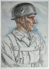 Postkarte Ak Künstler W