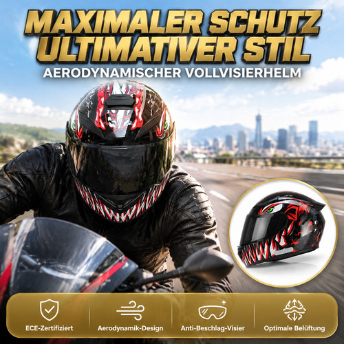 Motorrad klapphelm - motorrad,