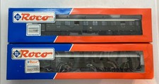 ROCO 44546 44548 D-Zug- Eilzug- Abteil- Wagen 1.+2. Kl. Exact 1:87 DB H0 KK OVP