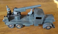 Antiker Tippco Blech LKW mit Flak vor 1945