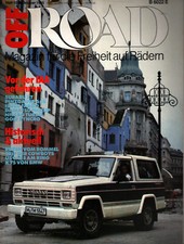 Zeitschrift Off Road #10 von 1985 Subaru XT Pinzgauer Golf Syncro Isuzu Fargo