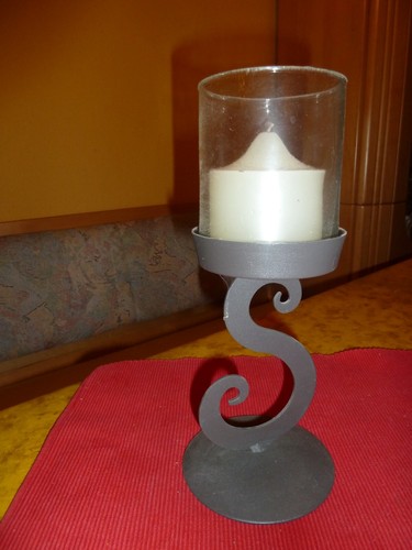 Tolles windlicht metallfuss - tolles,