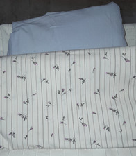 2x Stoff Meterware Baumwolle Viskose Mix über 7m  Stoffpaket Hobbyauflösung ?