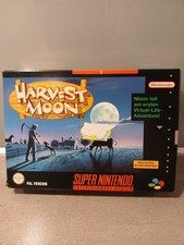 Super Nintendo-Harvest Moon - OVP - Spielanleitung -