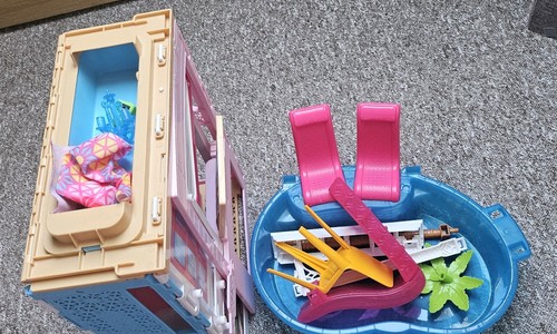 Barbie haus mit - barbie,