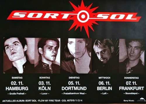 Sort sol 1988 tour - sol, orig