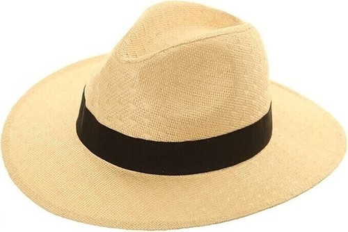 Unisex stroh sommer fedora - unisex,