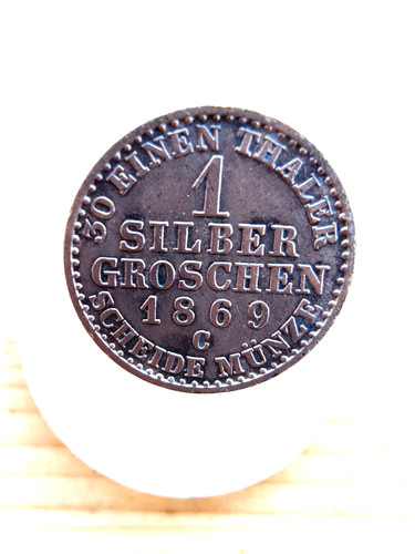Münzen 1 silbergroschen - 1,