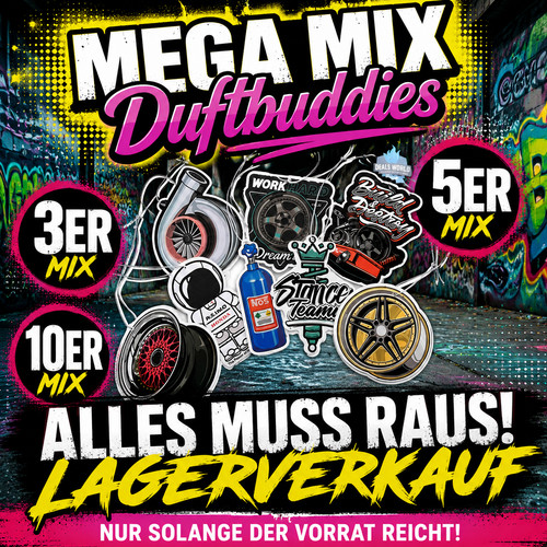 Mega mix duftbuddies duftbaum - mega,