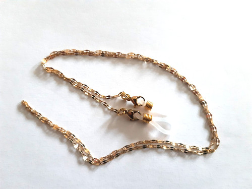 Brillenkette edelstahl 18k - edelstahl,