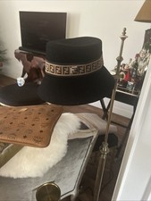 Fendi Damen Hut FF Logo