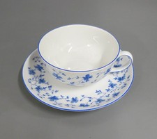 Teetasse mit UT Tasse Arzberg Porzellan Blaublüte 1382 