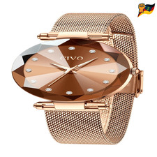 Rose Gold Starry Sky Uhr Damen