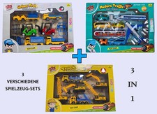 3-in-1 Spielzeug Auto Set –
