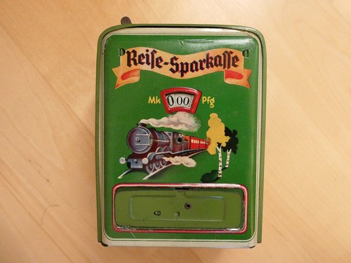 Geobra blech spardose - blech,