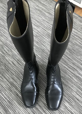 Reitstiefel aus Leder, Petrie