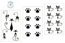 Faketattoo Katzen Katze Pfote