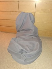 IKEA Sitzsack mit Füllung grau ca. 180 x 80 cm waschbar ANSEHEN LESEN !!!