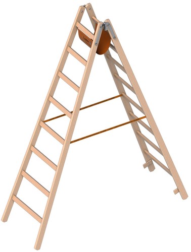Layher 1053 holzstehleiter - layher,
