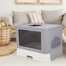 Katzenklo XXL mit Haube