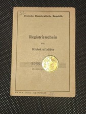 Simson Star DDR Papiere { R.K