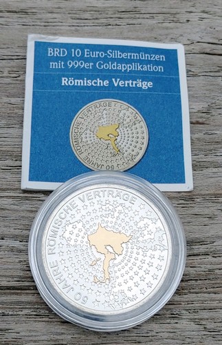 Euro münze mit - euro,