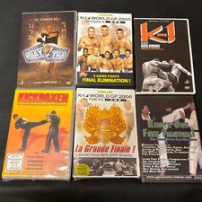 6 DVD Box Kickboxing K-1 World Grand Prix Kickboxen Semmy Schilt Musik Thai