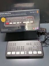 Blackmagic Design ATEM Mini Pro – HDMI Live Production Switcher – Streaming Mixe