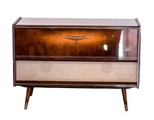 Vintage SABA Musiktruhe Musikschrank Mainau 9 mit Holzgehäuse | 50er Jahre