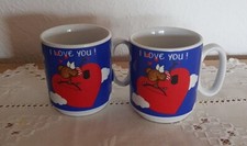 2 Tassen, Henkelbecher, W