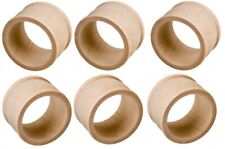 Serviettenringe aus Ahorn, 6 Stück, Holz