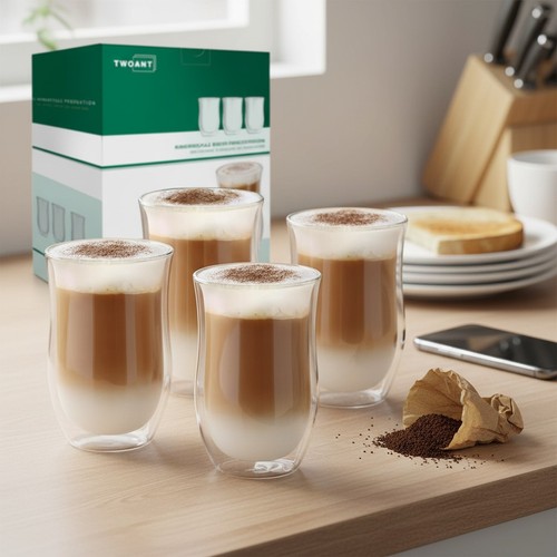 Latte macchiato gläser - latte,
