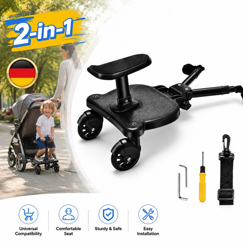 Buggy board mit sitz 1 - board,