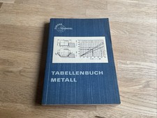 Tabellenbuch metall 1982 - metall,