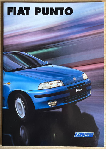 Fiat punto prospekt 1998 - prospekt,