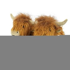Highland Cow Hausschuhe