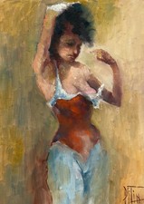 Original Ölgemälde, Akt