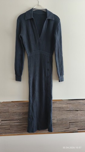 Midi maxi strickkleid - strickkleid, kaschmir