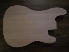 E-Gitarren Korpus Body P-Bass Form red alder/Roterle