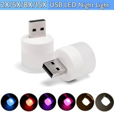 Mini USB Nacht Licht Warm
